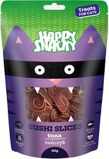 Happy Snacky Przysmak Dla Kota Plasterki Sushi Z Tuńczyka 80g