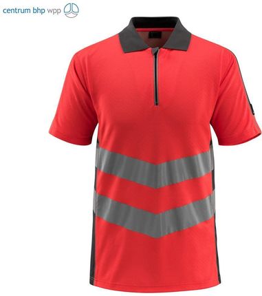 Mascot Workwear Koszulka Polo Mascot Safe Supreme Murton 50130-933 Czerwień Hi-Vis/Ciemny Antracyt