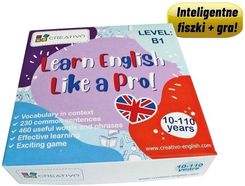 Learn English Like a Pro fiszki + gra B1