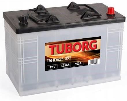 Tuborg Akumulator Shd 12V 125Ah 950A Tshd625-095
