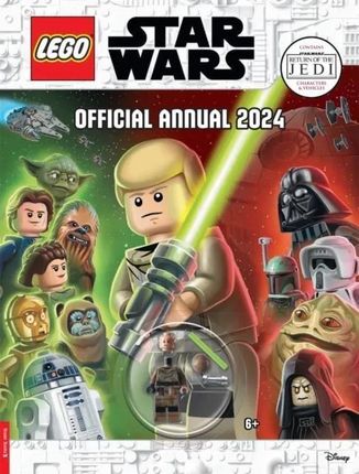 LEGO (R) Star Wars (TM): Return of the Jedi: Official Annual 2024 (with Luke Skywalker minifigure and lightsaber) LEGO (R); Buster Books