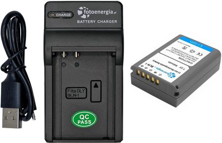 Bateria Olympus BLN-1 OM-D OMD EM-5 EM5 [900 mAh] + ładowarka USB