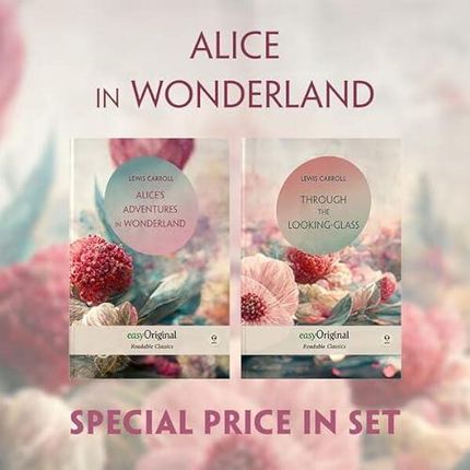 Alice in Wonderland Books-Set (with audio-online) - Readable Classics - Unabridged english edition with improved readability, m. 2 Audio, m. 2 Audio,
