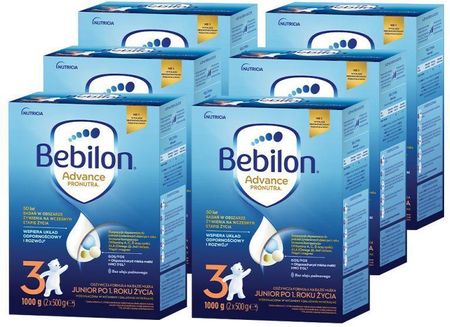 Bebilon 3 Pronutra Advance Junior po 1 roku życia 6x1000g