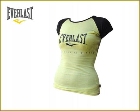 Everlast Koszulka Sportowa Damska Żółta Xs