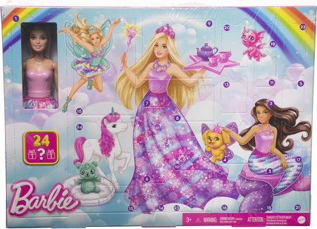 Barbie Dreamtopia kalendarz adwentowy HVK26