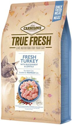 Carnilove True Fresh Cat z indykiem 2x4,8 kg