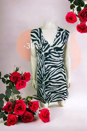 Sukienka zebra XL