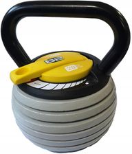 Dynamic Divisionb2 Kettlebell Z Regulowanym Obciążeniem 9kg Srebrny