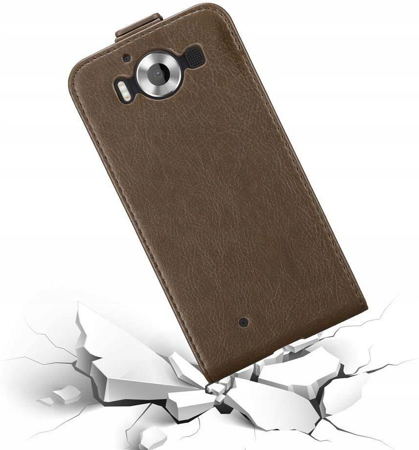 Cadorabo Custodia Libro per Nokia Lumia 950 in Classy