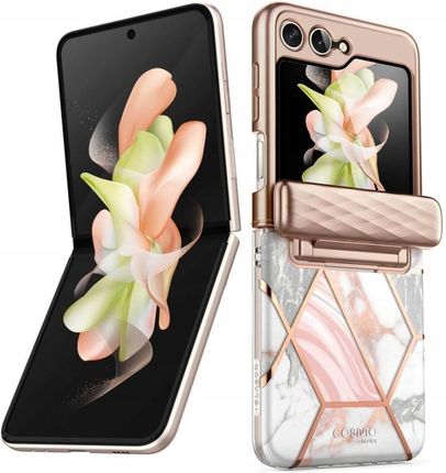 Supcase Cosmo Galaxy Z Flip 5 Marble Pink