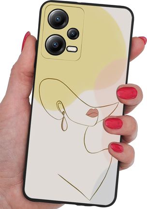 Krainagsm Etui Do Xiaomi Redmi Note 12 5G Case Szkło
