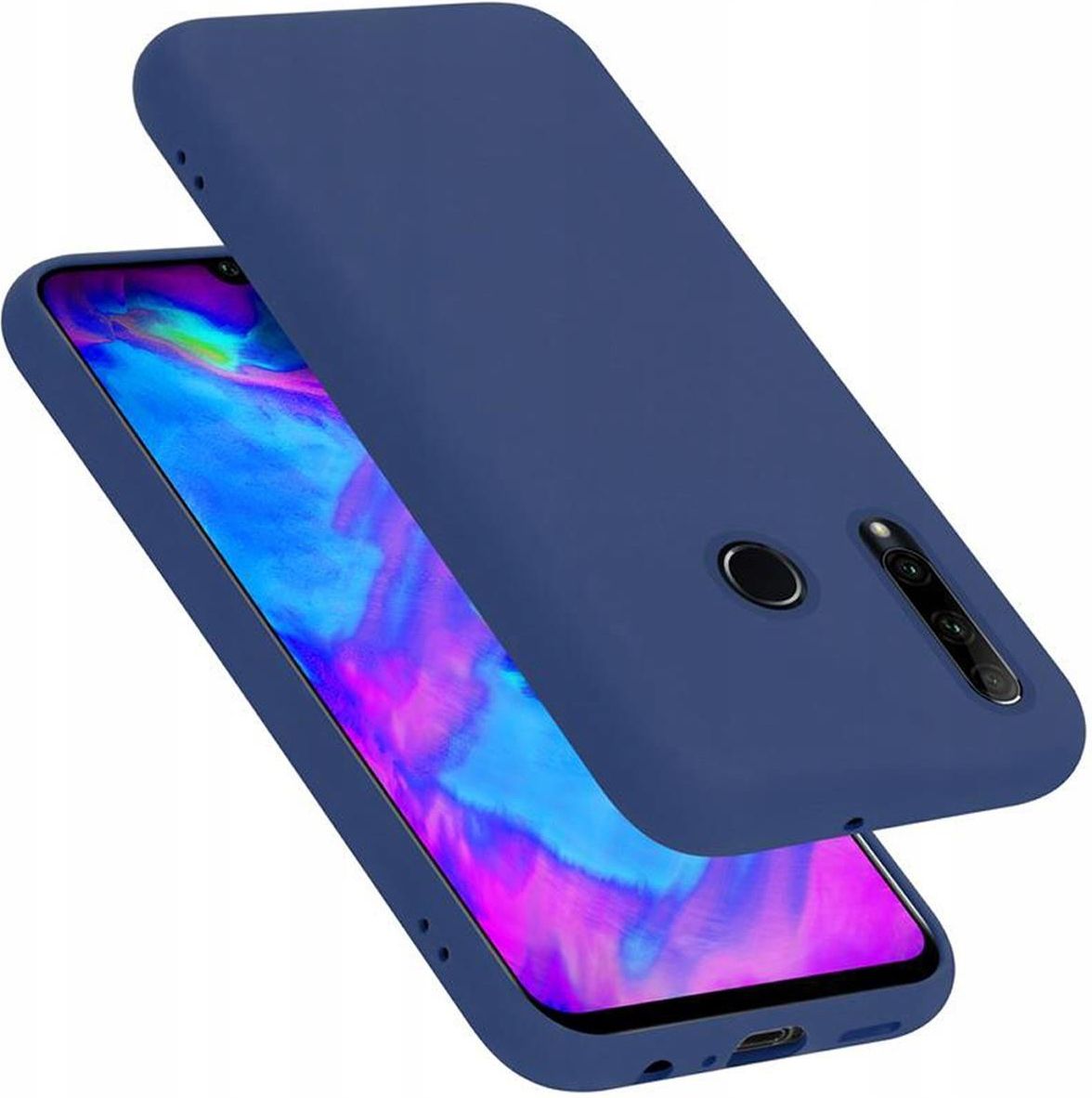 Cadorabo Etui Do Honor 10I 20I W Kolorze Płynnym Niebieskie Na Telefon ...