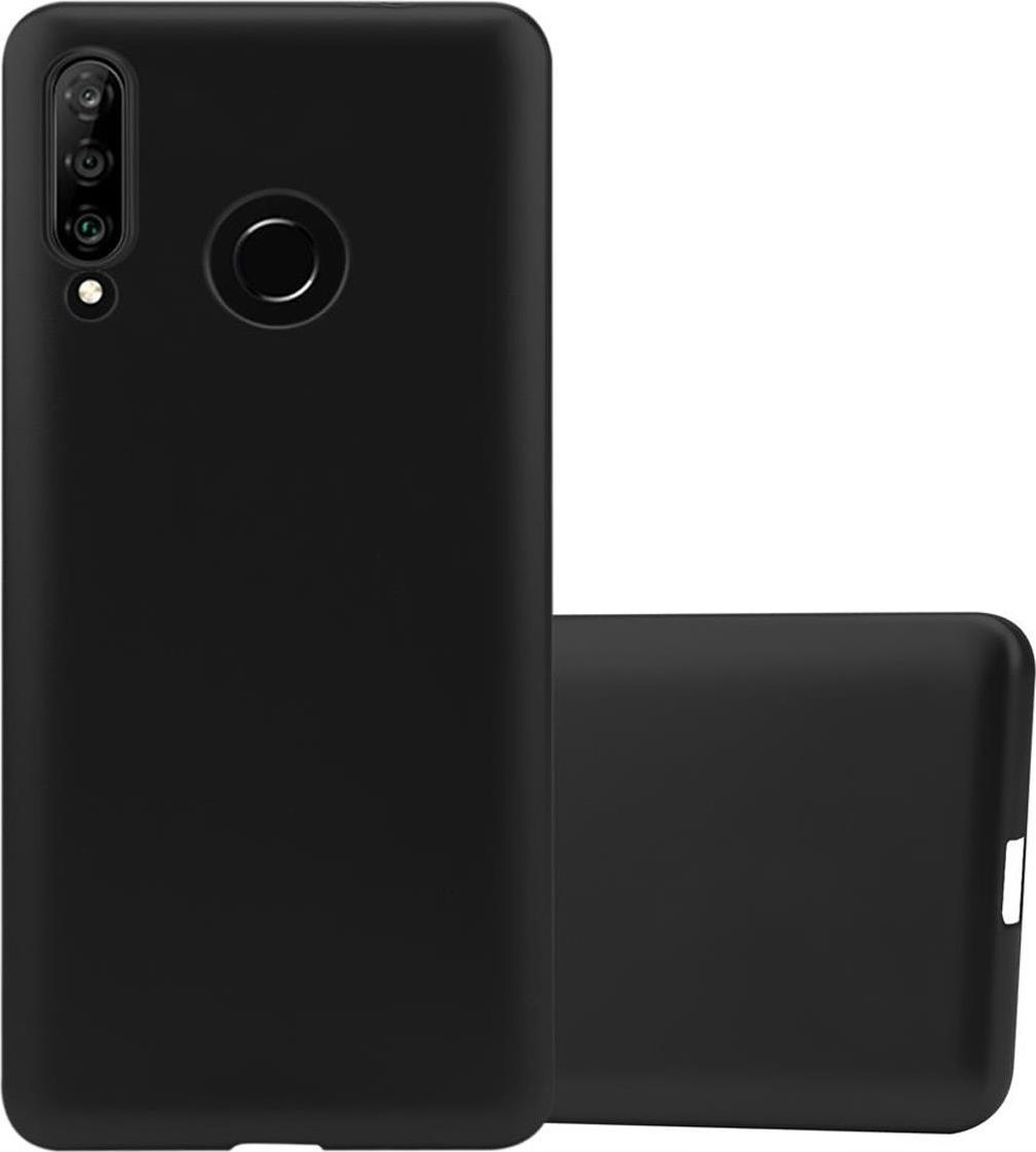 Cadorabo Custodia Morbida In Silicone TPU Per Huawei P30 Lite - Cover Candy Rosso - Sottile 1,2 Mm, Antiurto, Bordo Rialzato, Ritagli Precise - Protezione 360°