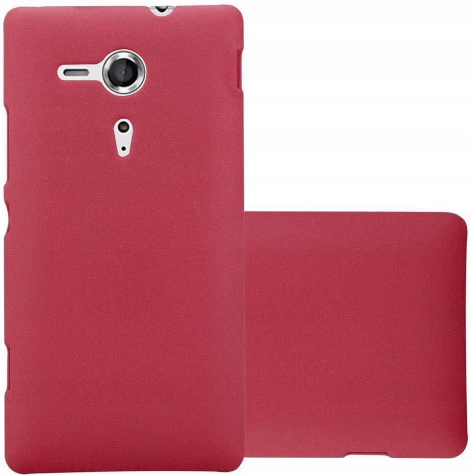 Custodia Cadorabo Rigida Per Sony Xperia XA - Cover Sottile Antiurto Colore Azzurro Ghiaccio (Frosty)
