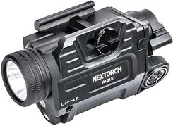 Latarka na broń z celownikiem laserowym Nextorch WL21R - 650 lumenów, Red Laser