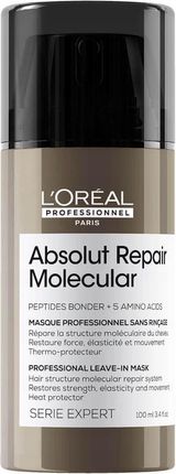 L'Oréal Professionnel Absolut Repair Molecular regenerująca maska do włosów zniszczonych 200ml