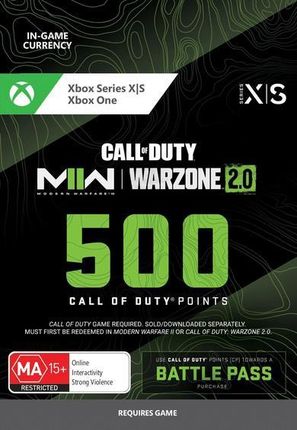 Call of Duty Modern Warfare II or Call of Duty: Warzone 2.0 - 500 Points (Xbox)
