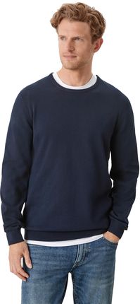 Sweter męski s.Oliver o-neck granatowy - S - zdjęcie 2