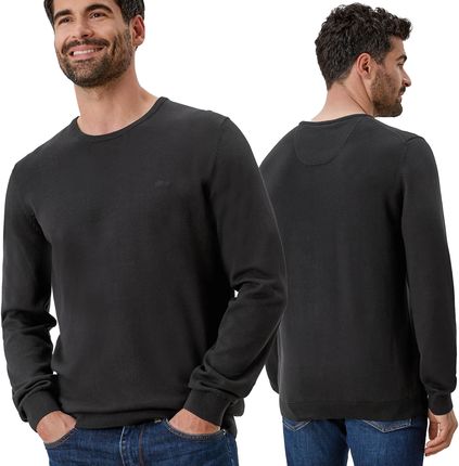 Sweter męski s.Oliver o-neck czarny - XL