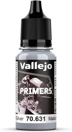 Vallejo 70.631 Primer Chainmail Silver 18ml