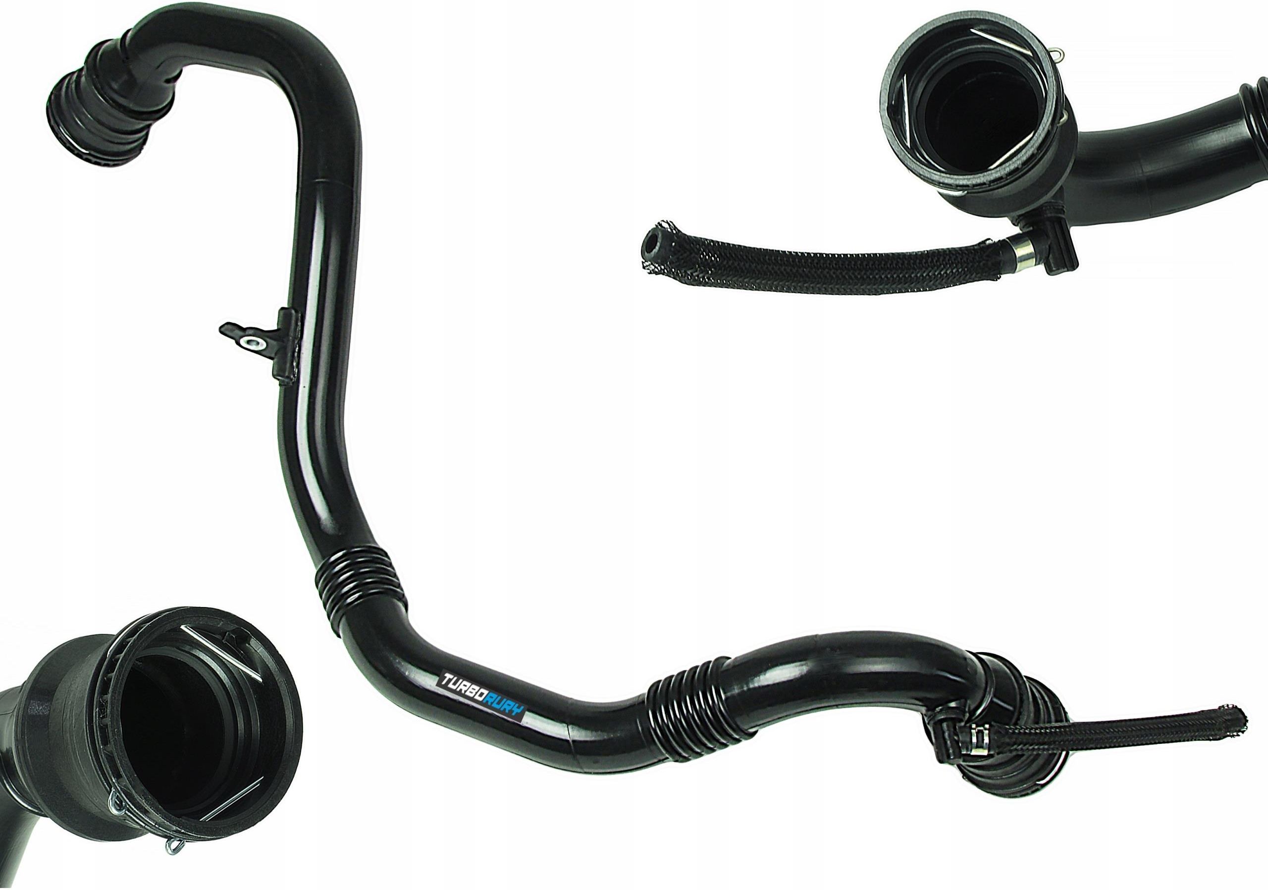 TURBORURY Intercooler Slang Vervanging – Compatibel met RENAULT MEGANE SCENIC III 1.5 dCi - OE 144603415R – Rubber NBR-CR versterkt met Kevlar-vezel