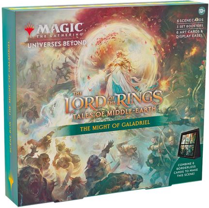 Wizards of the Coast Magic The Gathering The Lord of the Rings Tales of Middle-earth Scene Box The Might of Galadriel
