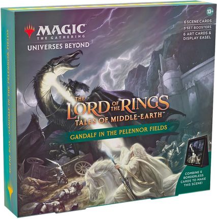 Wizards of the Coast Magic The Gathering The Lord of the Rings Tales of Middle-earth Scene Box Gandalf in the Pelennor Fields