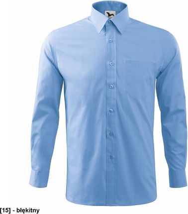 Malfini Style Ls 209 - Adler Koszula Męska, 125 G/M2, 100 % Bawełna Błękitny S