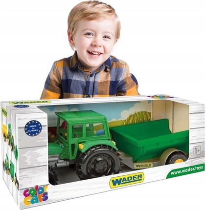 Wader Duży Traktor Z Przyczepą Wywrotką Dla Chłopca