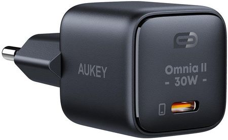 Ładowarka sieciowa Aukey GaN, USB-C, PD 30W (PA-B1L)