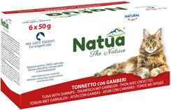 Natua Tuńczyk Z Krewetkami W Galaretce 6X50G