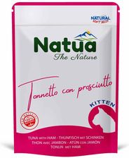 Natua Kitten Tuńczyk Z Szynką W Galaretce 70G