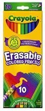 Crayola Kredki Ołówkowe Ścieralne 10 Kolorów Usa Atest 7166204410