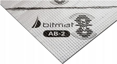 Bitmat Ab 2 Mata Wygłuszająca Butylowa Bitumiczna 25X50Cm