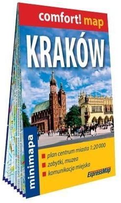 Comfort! map Kraków midi 1:20 000 plan miasta