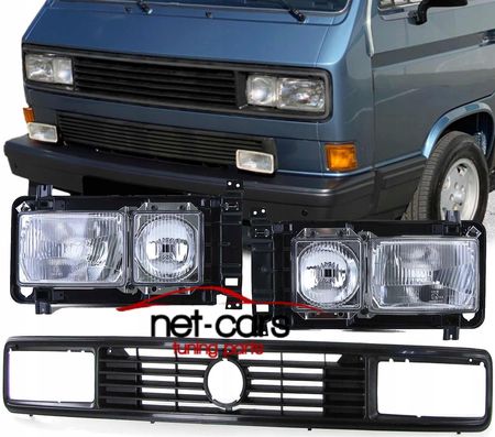 Net Cars Lampa Reflektor Vw T3 Transporter Caravella Grill