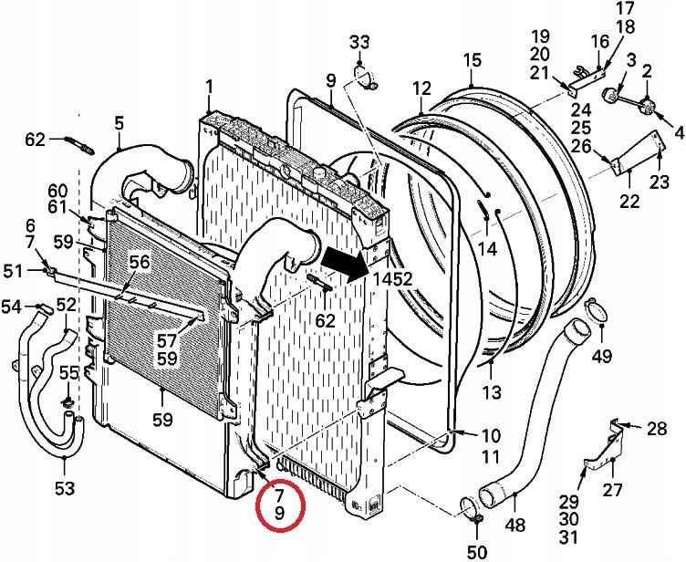 Nissens Ch Odnica Powietrza Intercooler Daf Xf Nowy Opinie I Ceny