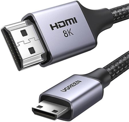 Ugreen HD163 Mini HDMI - HDMI 8K 2m (czarny)