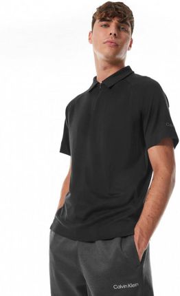 Męska koszulka polo Calvin Klein Men Sport 00GMS3K111 - czarna