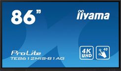 Zdjęcie Iiyama Monitor Wielkoformatowy 85.6 Cala Te8612Mis-B2Ag Infrared,40Pkt,Va,4K,7H,Wifi (TE8612MISB2AG) - Kołobrzeg