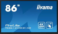 Zdjęcie Iiyama Monitor Wielkoformatowy 85.6 Cala Te8612Mis-B2Ag Infrared,40Pkt,Va,4K,7H,Wifi (TE8612MISB2AG) - Lubraniec