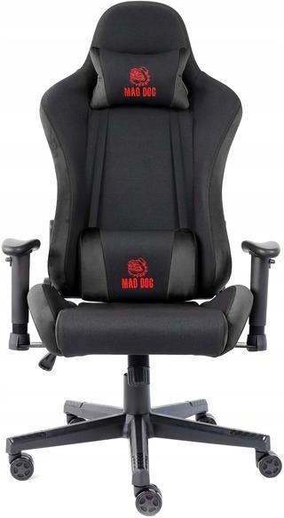 Fotel dla gracza Mad Dog GCH710K Czarny - Ceny i opinie - Ceneo.pl