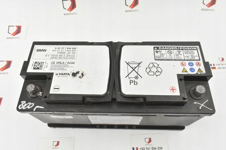 VARTA AGMバッテリー BMW 欧州車 61217604806 VARTA AGMバッテリー BMW