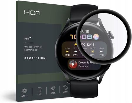 Hofi Szkło Hybrydowe Do Huawei Watch 3 46Mm Black