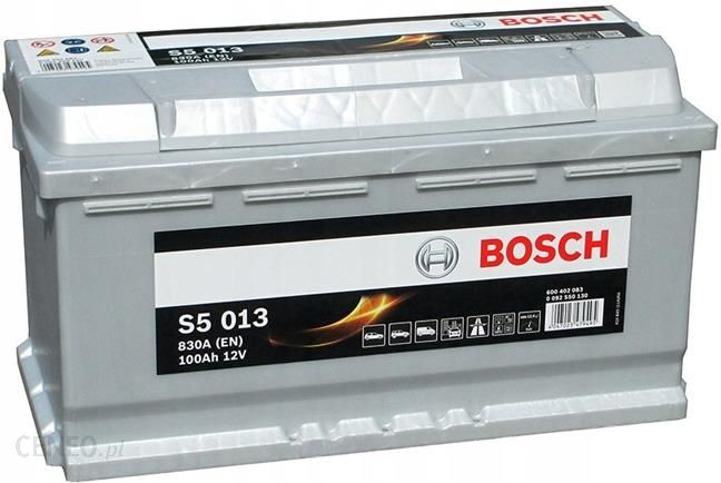 Bosch S5 S5013 (100Ah 830A) Opinie i ceny na Ceneo.pl