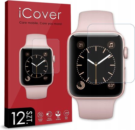 Icover 12Szt Szkło Hybrydowe Do Apple Watch 2 42Mm