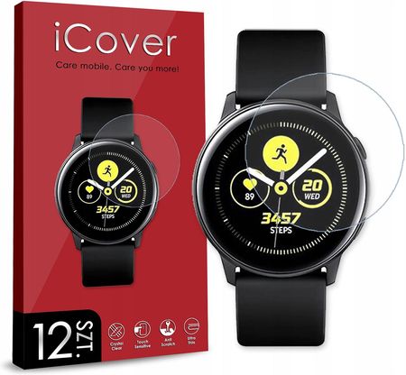 Icover 12Szt Szkło Hybrydowe Do Galaxy Watch Active