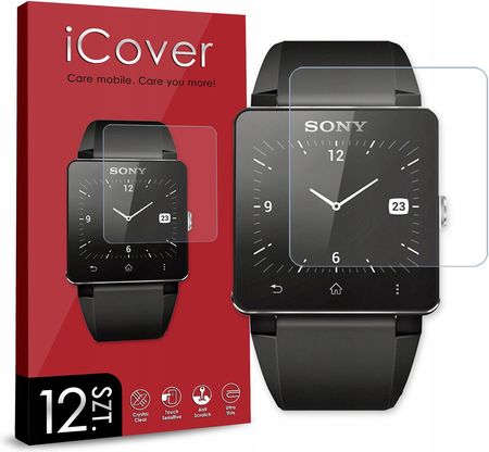 Icover 12Szt Szkło Hybrydowe Do Sony Smartwatch 2 Sw2