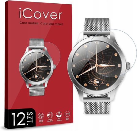 Icover 12Szt Szkło Hybrydowe Do Rubicon Smartwatch Pro